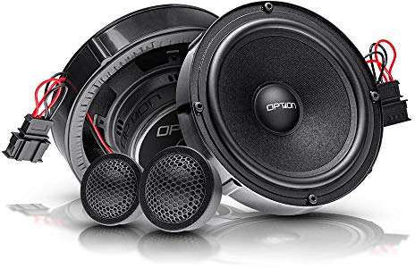 Option Lautsprechersystem kompatibel mit VW Crafter 2-100% Plug & Play Front 16,5cm Lautsprecher System - 70 Watt RMS, 3 Ohm, 94 dB Wirkungsgrad