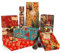 Weihnachten Geschenkpapier Set - 9 Blatt Kraft Weihnachtspapier, Rot Braun Christmas Geschenkpapier für Kinder Geburtstag und Weihnachtsgeschenke
