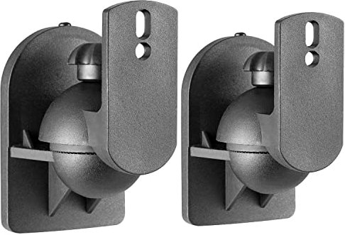 AV:Link Universal Adjustable Speaker Wall Mounts | Supplied in Pairs
