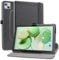 MAMA MOUTH Compatible with DOOGEE T10 Rotation Case,360 Degree Rotating With Cute Pattern Sleeve Cover for 10.1 DOOGEE T10 / DOOGEE T10S / DOOGEE T10 pro Tablet(Not fit DOOGEE T10E),Black