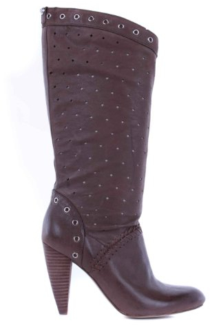 GUESS Stivali scivolare stivali tacchi (Marrone, numeric_36)