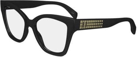 Karl Lagerfeld Unisex KL6150 Sunglasses, 001 Black, 53