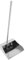 Alipis Recogedor De Acero Inoxidable Recogedor De Metal Mango Largo Resistente Recogedor De Pie con Mango Pala De Basura Pala De Basura Recogedor De Excrementos para Garaje Patio De Casa