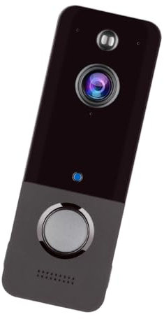 Tiardey Video Doorbell With Camera, HD Wireless Video Doorbell With Ringtone, Smart Doorbell With Battery, Night Vision, Remote Electronic Peephole