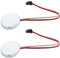 SPORWAY 2 Piezas Interruptor Tactil, Atenuación Táctil Dimmer, Interruptor Tactil DC 12V, Interruptor Tactil Invisible, Interruptor Tactil para Barra de Luz LED Smart Home
