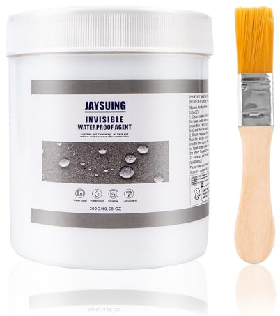 Transparent, 300 g Universalabdichtung und Feuchtigkeitssperre, wasserdicht; wasserdicht; wasserdichte Isolierung für Bad, Toilette, Fliesen, Wände, Dach