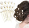 épingle à Cheveux De Marriage Perle,Pince Cheveux Mariage,Perle Cheveux,Pince Cheveux Perle,Bijoux Cheveux Mariage,18 Pièces Accessoire Cheveux Mariage,Pinces à Cheveux,Epingle Cheveux Femme,