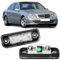 REINKO LED Kennzeichenbeleuchtung passt für Mercedes-Benz E-Klasse Limo./Kombi W211 S211 C-Klasse Kombi S203 CLS W219 SLK W171