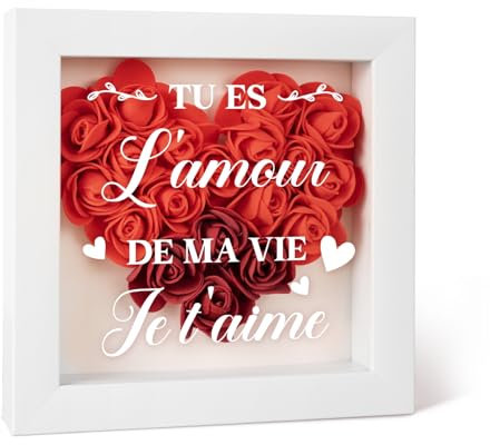Cadeau Saint Valentin, Cadeaux Saint Valentin, Idee Cadeau Couple, Cadeau pour Son Copain, Cadeau pour Couple, Cadeau Amoureux pour Homme, Cadeau Copain, Cadeau Petit Copain Amour, Rose Eternelle