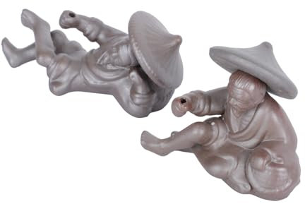 Cabilock 2pezzi Portaincenso Ceramica Decorativa Bruciatore Bastoncino Per Interni Accessori Per Meditazione e Relax Design Elegante e Facile Da Pulire Per Regali e Decorazioni Domestiche