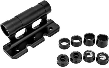 Laroal Bike Fork Mount Quick Release Thru Axle Carriers Front Fork Block Car Roof Rack Carriers for 5x100mm 12x100mm 15x100mm 15x110mm Thru Axle Fitments