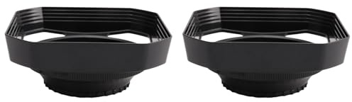 rieder 2Stck 37mm 72mm Gegen Licht Blende Abnehmbare Weit Gegen Licht Blende für Kamera Camcorder Fotografie