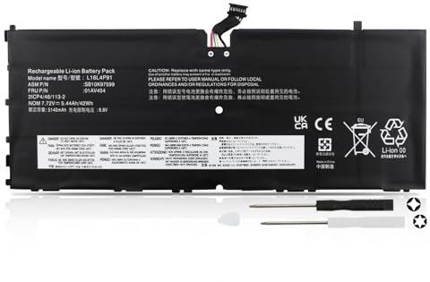 K KYUER 42Wh L16L4P91 01AV454 Laptop Battery for Le-novo ThinkPad X1 Tablet G3 Gen 3 (2018),ThinkPad X1 Tablet 3rd Gen Series Notebook PC Type 20KJ 20KK 20KJ001NGE SB10K97599 5B10W13919 SB10T83162
