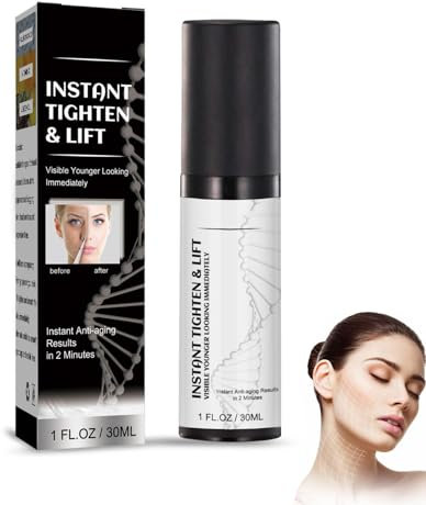 Anti Rides Puissant Immediat,Serum Visage de VE,Collagène + Acide Hyaluronique,Instant Iift Plus,Serum Hydratant Visage,Serums Anti Rides,Anti-ageing Essence,Sérum Raffermissant au jojoba (30g, 1)