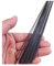 Lot de 10 tiges en fibre de verre noire, longueur 500 mm, barre en carbone(8mm)