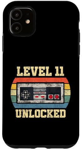 Level 11 Unlocked - Lustiger 11 Jahre alter Gamer 11. Geburtstag Hülle für iPhone 11