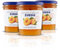 Zuegg, Confettura Extra di Albicocche I Frutteti di Oswald - Contiene 50% di Frutta ogni 100 Grammi, Frutta Raccolta a Mano, Senza Glutine, Prodotto Vegano (3 x 320 grammi)