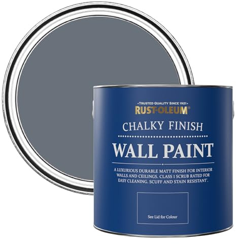 Rust-Oleum Wall and Ceiling Paint in a Chalky Matt Finish - Seascape 2.5L