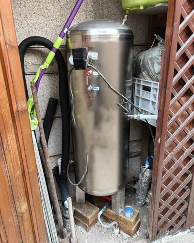 Tanque de presión portátil para calentador de agua caliente, kit completo de instalación para RV y uso móvil, capacidad de 200 L