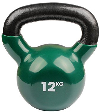 JPL New Fitness Gym Strength Training Fitness-Mad Vinyl Covered Kettlebells
