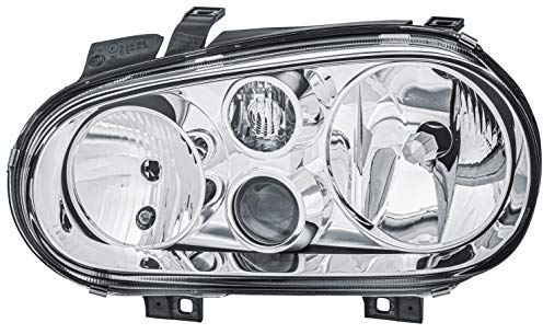 HELLA 1EL 007 700-051 DE/FF/Halogen-Hauptscheinwerfer- ECE - für Rechtsverkehr - vorne links