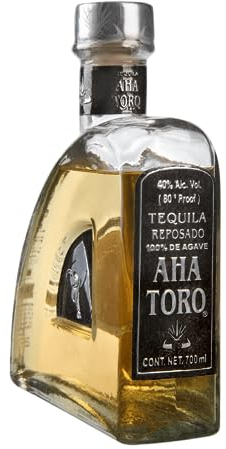 Aha Toro Tequila Reposado I 40 % Vol. I 700 ml I Komplexer Geschmack