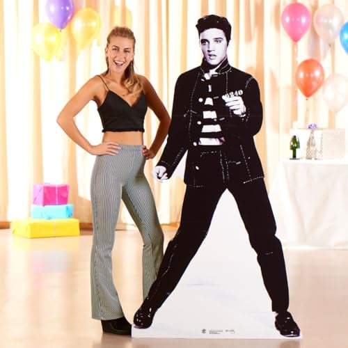 Star Cutouts Pappaufsteller von Elvis Jailhouse Rocks