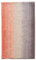 iDesign 35821EU Mikrofaser Ombre Teppich, 86 x 53 cm, koralle-multi