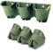 Wonderwall Self Watering Vertical 3 Pocket Garden Wall Planter Outdoor Hanging Flower Pot