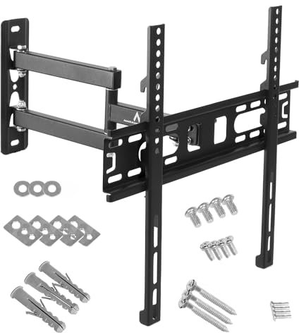 Maclean MC-759, MC-761 - Soporte de Pared para Monitor o Pantalla LCD/LED TV 13-60 MAX 30kg estándar VESA (MC-761 26-55 VESA MAX 400x400)