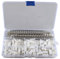 HALJIA 560Pcs 2.54mm JST-XH JST Connector Kit 2.54mm Pitch Female Pin Header, JST XH - 2/3/4/5Pin Housing JST Adapter Cable Connector Socket Male and Female Assortment Kit