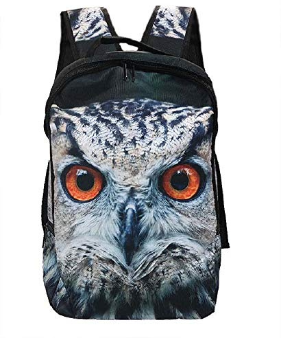 PIA INTERNATIONAL Rucksack Eule, Tier Tiere Waldtiere Eyecatcher Rucksäcke Tasche Taschen, Vogel