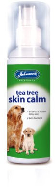 Johnson's Tea Tree Skin Care Cream - Skin Calm Spray - Dogs Cats & Small Animals (Skin Calm Spray)
