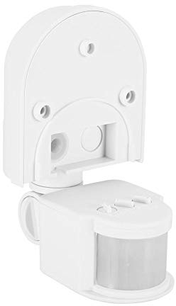 Akozon Bewegungsmelder Infrarot Bewegungsmelder Schalter 160° Wasserdicht einstellbar Bewegungsmelder-Detektor Lichtschalter Hochempfindlicher Sensor-Schalter für Flure, Toiletten, Garagen