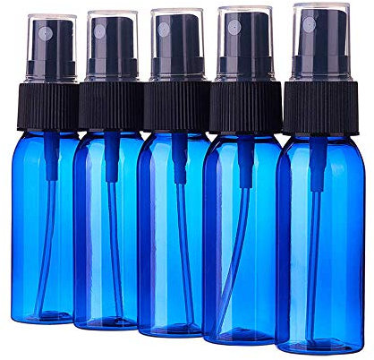 24 botellas de spray de 30 ml para sombrear sin BPA de plástico para subdivisión cosmética