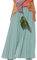 Damen Mädchen Plisseerock in Maxilänge Plissee-Maxirock Elastische Chiffon Langer Faltenrock Elastischer Bund für Frühling Sommer Herbst - 90cm Einfarbig Graugrün