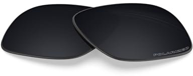 BlazerBuck Verres de rechange polarisés anti-sel pour Oakley Sliver OO9262 - Noir