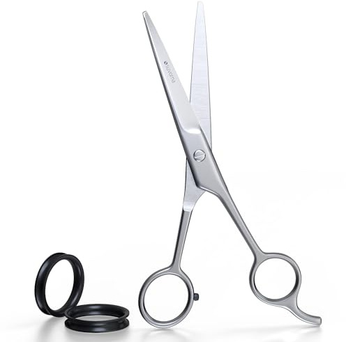 Suvorna Professionelle Friseurschere, 6,5 Zoll, Präzisions-Haarschneideschere - Rechtshänder-Haarschere für Frauen, Männer und Erwachsene.