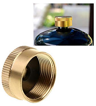 Heavy Duty Messing Cap Gas Tank Zylinder Sealed Cap wandernd kampiert Sicher Gasflasche Tankdeckel