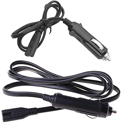 SUCHUANGUANG 12V Cordon d'alimentation de boîte à Lunch électrique pour Utilisation de la Voiture électrique chauffé EU US Cordon Noir