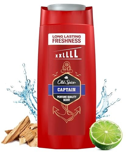 Old Spice Captain 3-in-1 Duschgel & Shampoo für Männer, 675 ml