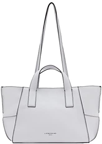 Liebeskind Berlin MIA Satchel Handtasche, Large (HxBxT 25.5cm x 38cm x 13cm), Alice Blue