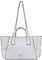 Liebeskind Berlin MIA Satchel Handtasche, Large (HxBxT 25.5cm x 38cm x 13cm), Alice Blue