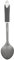 Salter BW11066EU7 Cosmos Cuchara Para Servir Alimentos, Ideal Para Servir Y Separar La Comida, Gancho Para Colgar Incluida, Fácil De Limpiar, Duradera, Hecho De Acero Inoxidable, Gris Mate