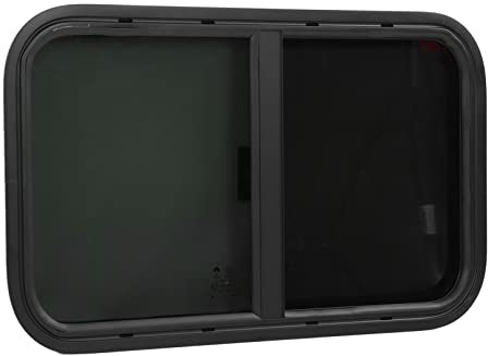 Cryfokt Ventana De Caravana, Reemplazo De Ventana De Rv Estilo LáGrima Con Mosquitera, Ventana Tintada Con Esquinas Redondeadas Ventana De 700 X 400 Mm Para Remolque