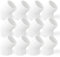 GASHER PVC-Rohrverschraubung, 3,8 cm, PVC, 45-Grad-Winkel, Möbel-Grad-Rohr-Sockel-Armaturen, für Zuhause oder Industrie