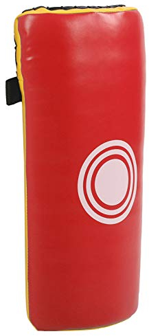 HERCHR Kickbox-Schlagpolster, Taekwondo-Kick-Pad, Block-Ziel-Trainingsausrüstung, Fußziel, Handschutz, Kampfsport-Schutzausrüstung Für Das Training(Rot)