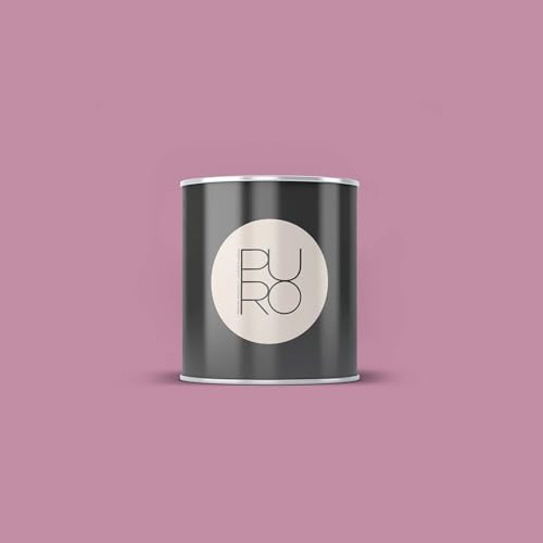 BRICOFLOR Design Farbe malve für Wand und Decke Wohnzimmer und Schlafzimmer Wandfarbe matt in 1, 2,5 und 5 l Eimern