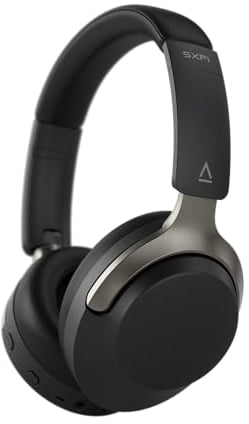CREATIVE Zen Hybrid SXFI Kabellose Over-Ear-Kopfhörer mit Super X-Fi-Technologie, adaptiver hybrider aktiver Geräuschunterdrückung, Umgebungsmodus, bis zu 70 Stunden, Low-Latency-Modus (Schwarz)
