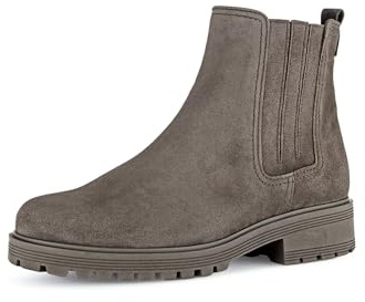 Gabor Damen Chelsea Boots, Frauen Stiefeletten,uebergangsschuhe,uebergangsstiefel,Schlupfstiefel,flach,Stiefel,Mohair (Micro),40 EU / 6.5 UK